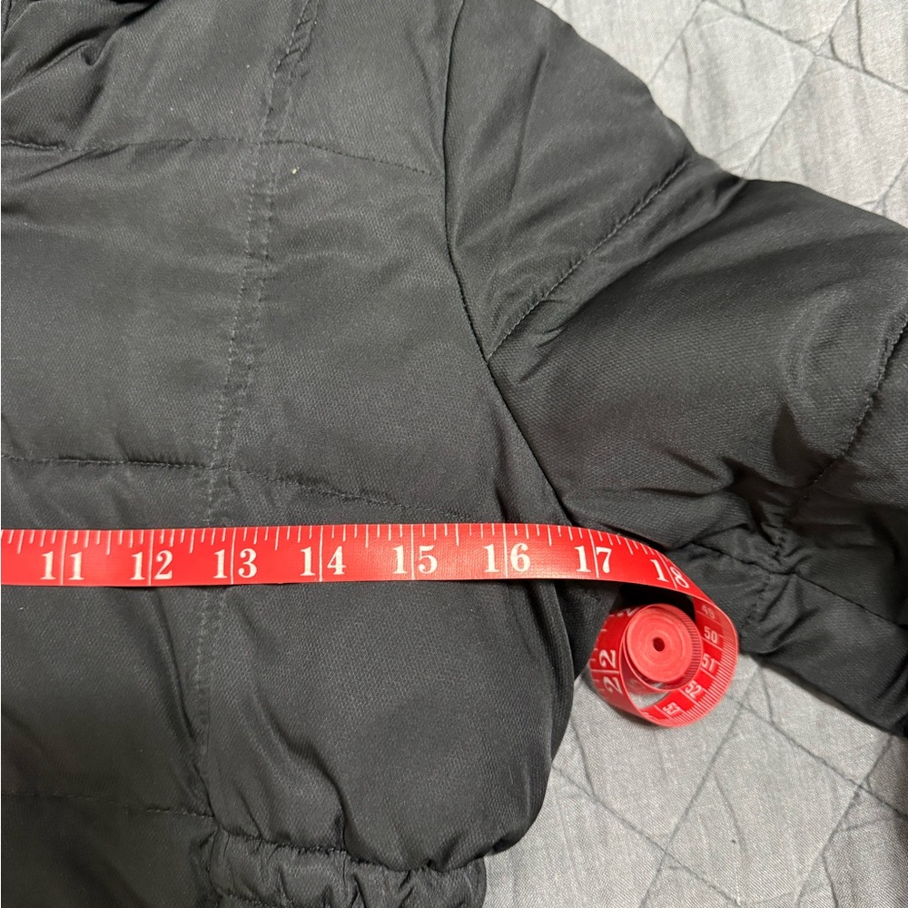 Lands' End Faux Fur Trimmed Coat - Picture 4 of 4